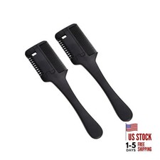 Double Sided Hair Thinning Comb, Professional Razor Trimmer Tool for Home