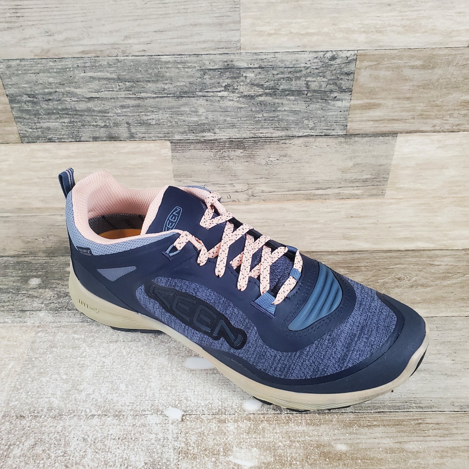 Scarpe da trekking KEEN Terradora Flex donna taglia 10 vintage indaco pesca impermeabili