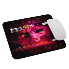 3dfx Voodoo4 4500 PCI Retro Gaming Mouse Pad 9.5"x7.75" GPU Nostalgia Desk Mat