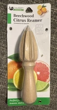 CULINARY FRESH BEECHWOOD CITRUS REAMER JUICER NEW in PACKAGE!
