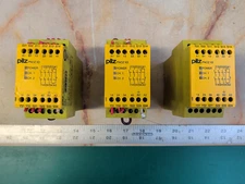 PILZ PNOZ X3 SAFETY RELAY - LOT OF 3