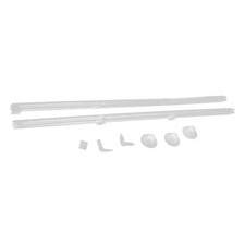 2 Sets Clear Bubble Strip Plastic Oxygen Bubble Strip for Fish Tank Aquarium