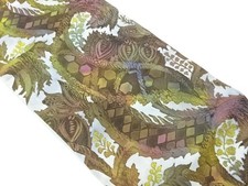 7569219: JAPANESE KIMONO JAPANESE FUKURO OBI / MATELASSE / FLOWER ARABESQUE