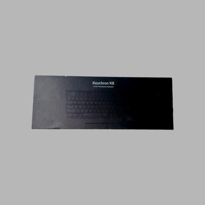 Keychron K8 Wireless/Wired Mechanical Keyboard Black Illuminated Aluminum
