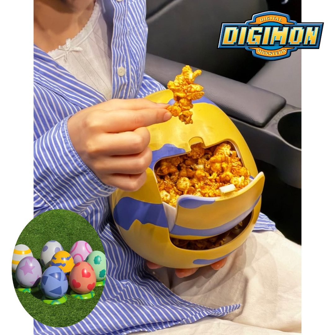Digimon Adventure RANDOM Digitama Popcorn Bucket - 8 Types  Agumon