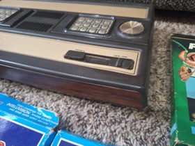 Mattel Intellivision Console Bundle With TOP Games 100% TESTED WORKING EX Shape