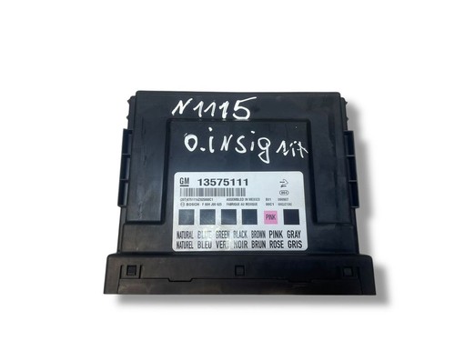 Opel Insignia A 2009 Komfortsteuergerät Bordnetzsteuergerät 13575111 MDV90663