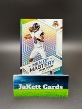 2025 Panini Mosaic NFL - Men of Mastery Lamar Jackson #9 Silver Prizm - Ravens
