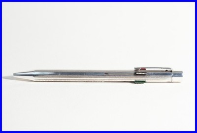 935 Silber Kugelschreiber 4 Farb MULTI PEN Schieber Mechanik mit NEUEN MINEN