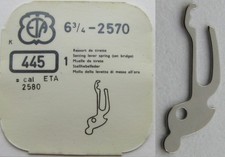 ETA 2570 2580 watch movement part 445 setting lever spring