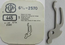 ETA 2570 2580 watch movement part 445 setting lever spring
