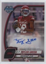 2024 Bowman U Chrome Prospect Refractor 56/299 Taylen Green #PA-TGR Auto 17wa