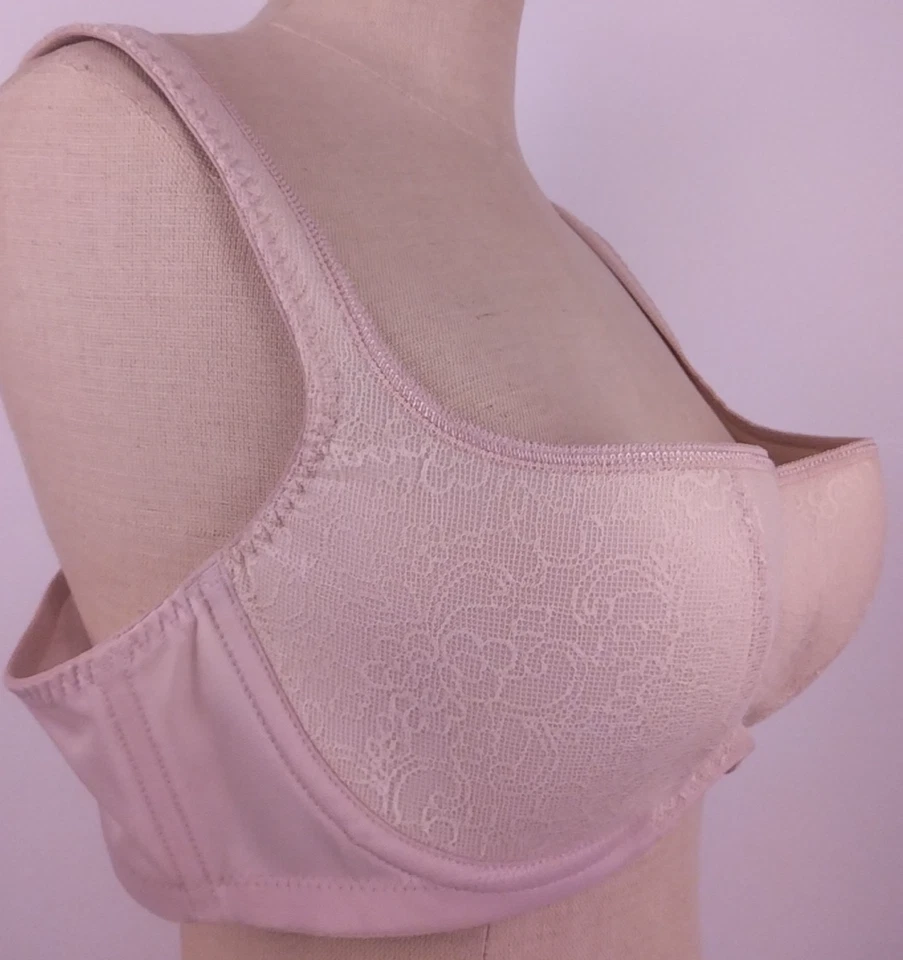 Sujetador Camiseta Rosme 860218-168 Beige Con Aros Talla 44 A - Nuevo. (40) Foto 3 de 4