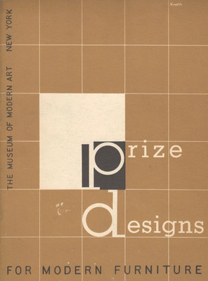Preise Designs für moderne Möbel MOMA AUSSTELLUNGSKATALOG 1950 Cover: Knorr