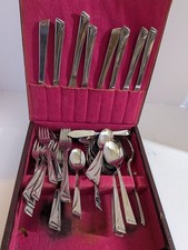 Amcrest Iris Stainless Flatware 53 piece set ...