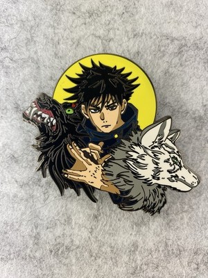 Jujutsu Kaisen Megumi Fushiguro Twin Wolf Enamel Pin | eBay