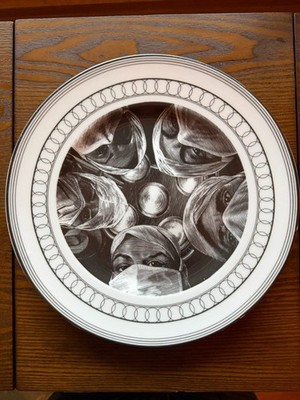 222 FIFTH Slice of Life Surgery Dinner Plate (10 5/8'')