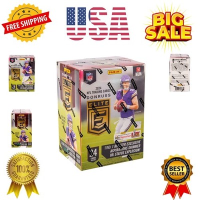 2024 Donruss Elite NFL Football Trading Cards Blaster Box