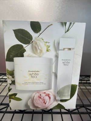 WHITE TEA by Elizabeth Arden Women 2 pc SET 1.0 oz EDT Spray + 3.3 oz BODY CREAM