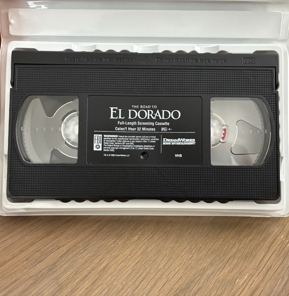 The Road To El Dorado VHS RARE Promotional Screening Dreamworks Pictures - Image 4 of 4