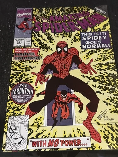 Amazing Spider-Man #341 NM 1990 Marvel Comics Eric Larson
