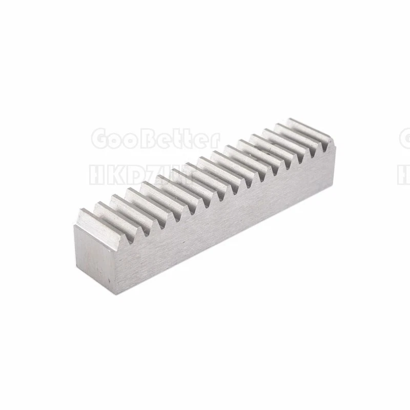 0,5 - 3 Modul Stirnzahnrad Zahnstangen Kohlenstoffstahl Länge 300 mm Zahnstange - Bild 4 von 4