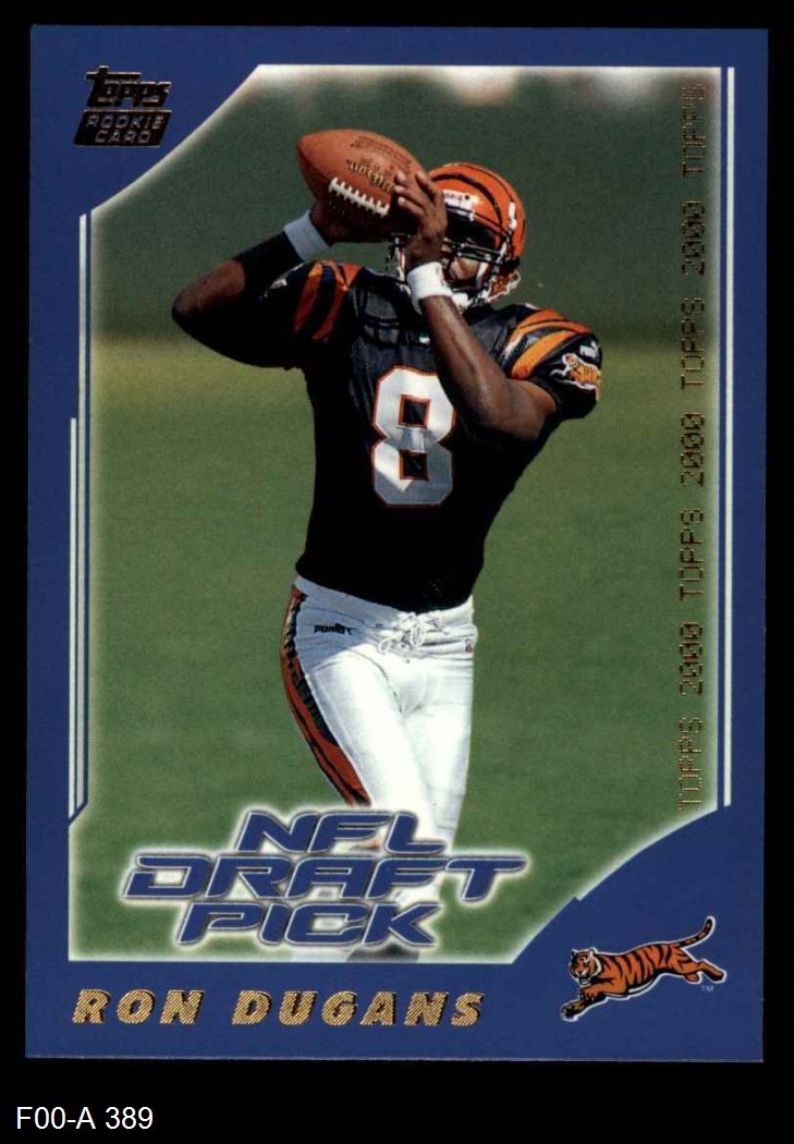2000 Topps #389 Ron Dugans Bengals RC Florida St 8 - NM/MT