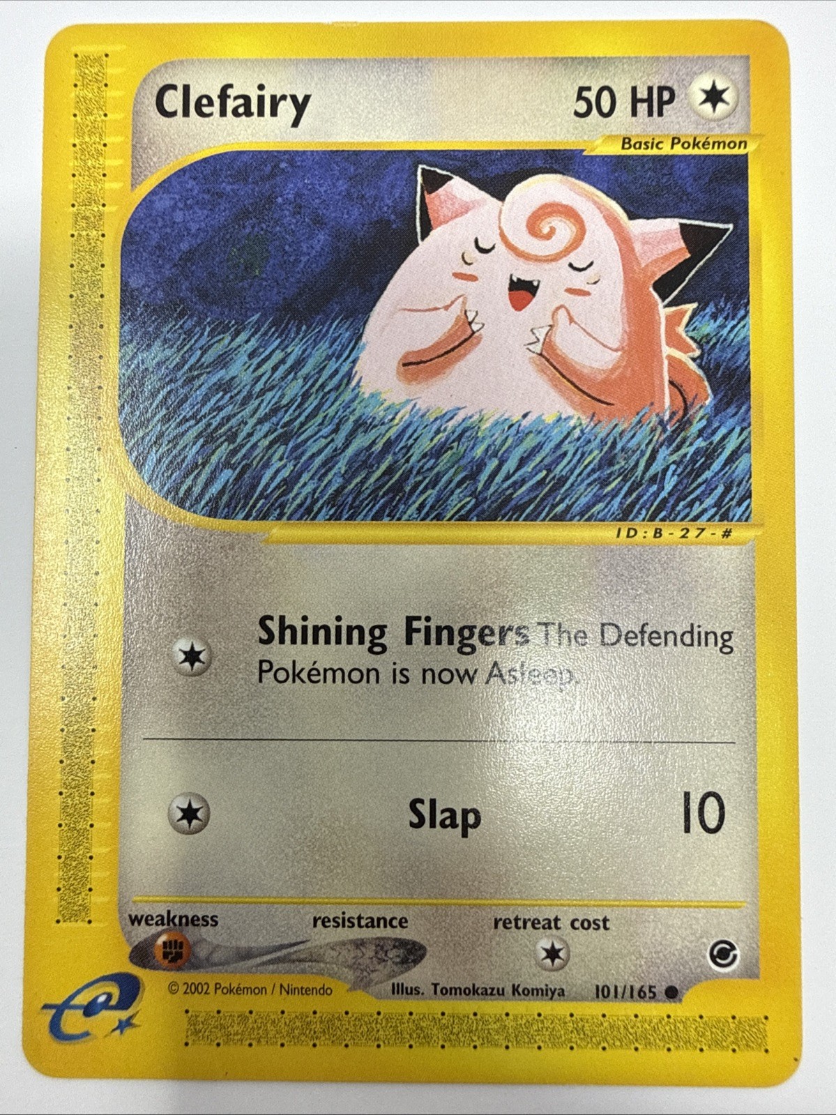 Pokemon TCG Clefairy 101/165 Expedition Base Set NM Condition