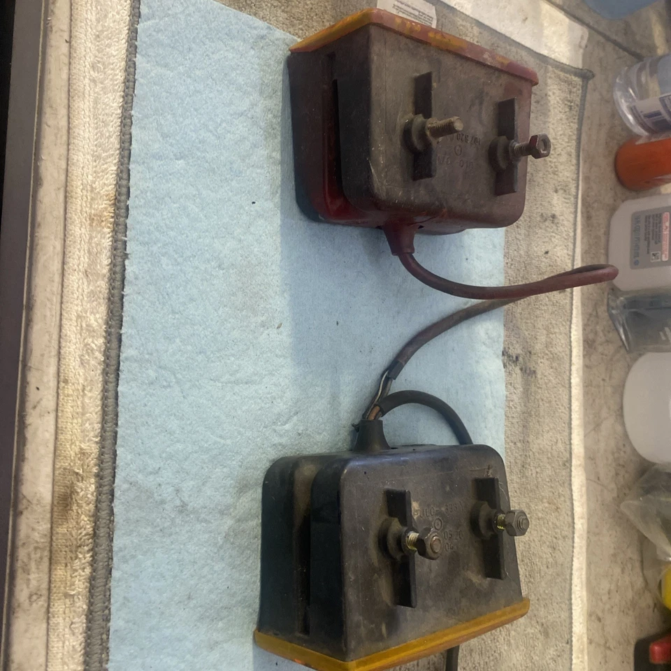 Señal de giro Mercedes Benz R107 C107 1078200320 1078200420 (par) original OEM Foto 4 de 4