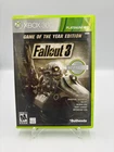 Fallout 3 Game of the Year Platinum Hits - Microsoft Xbox 360 - CIB Tested