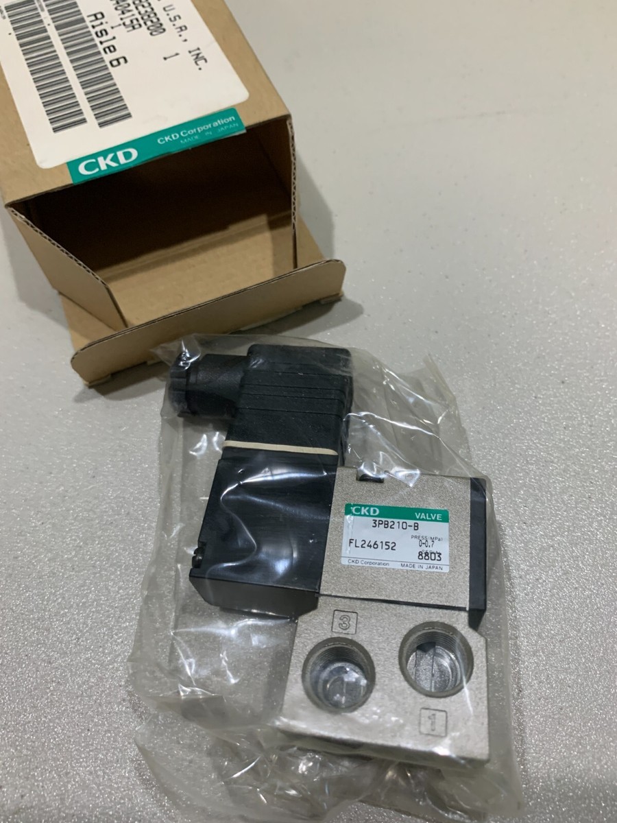 CKD 3PB210-B Solenoid Valve | eBay