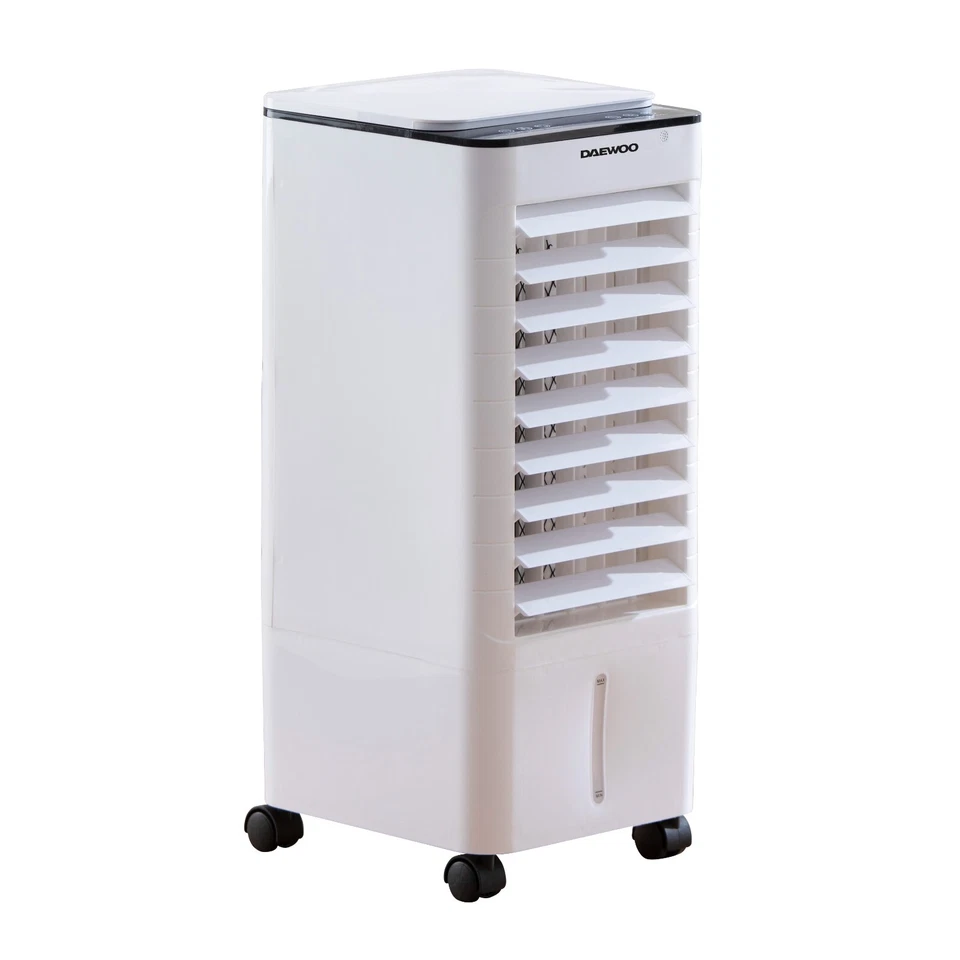 Daewoo 6.5L Portable Air Cooler Evaporative Fan With Remote Control LED Display - Image 2 of 4