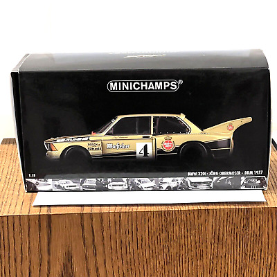 Minichamps 1:18 BMW 320i Warsteiner DRM 1977 #4 Jorg Minichamps 1:18 BMW 320i Warsteiner DRM 1977 #4 Jorg