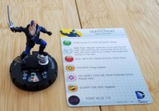 Deathstroke 058 SR The Flash Heroclix with card super rare Flashpoint PIRATE