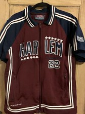 harlem globetrotters Fubu Jersy Jacket Size Medium Women  s