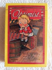 Vintage CAMPBELL'S SOUP Playing Cards "The Optimist" Bridge Deck NEW