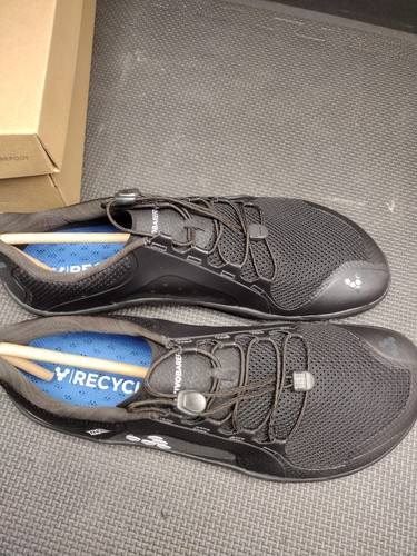 Zapatos Vivobarefoot para Hombres EU12 US 45 Negro Primus Trail Tierra Firme Aire Libre Senderismo - Imagen 14 de 18