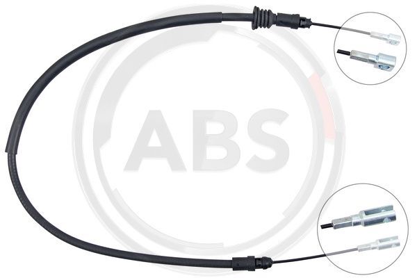 K17590 A.B.S. CABLE, PARKING BRAKE FRONT FOR  NISSAN OPEL RENAULT VAUXHALL