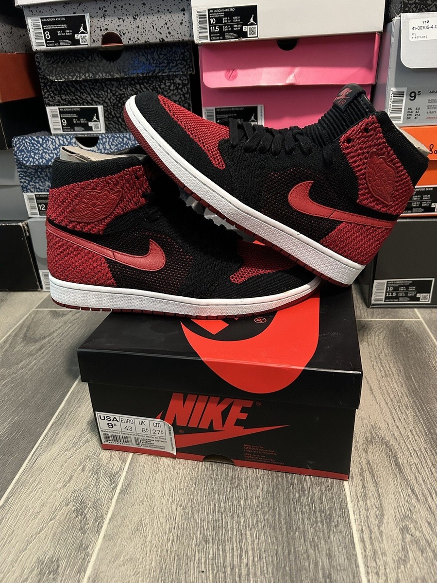 Air Jordan Flyknit Bred Excellent Condition Size 12 Air Jordan