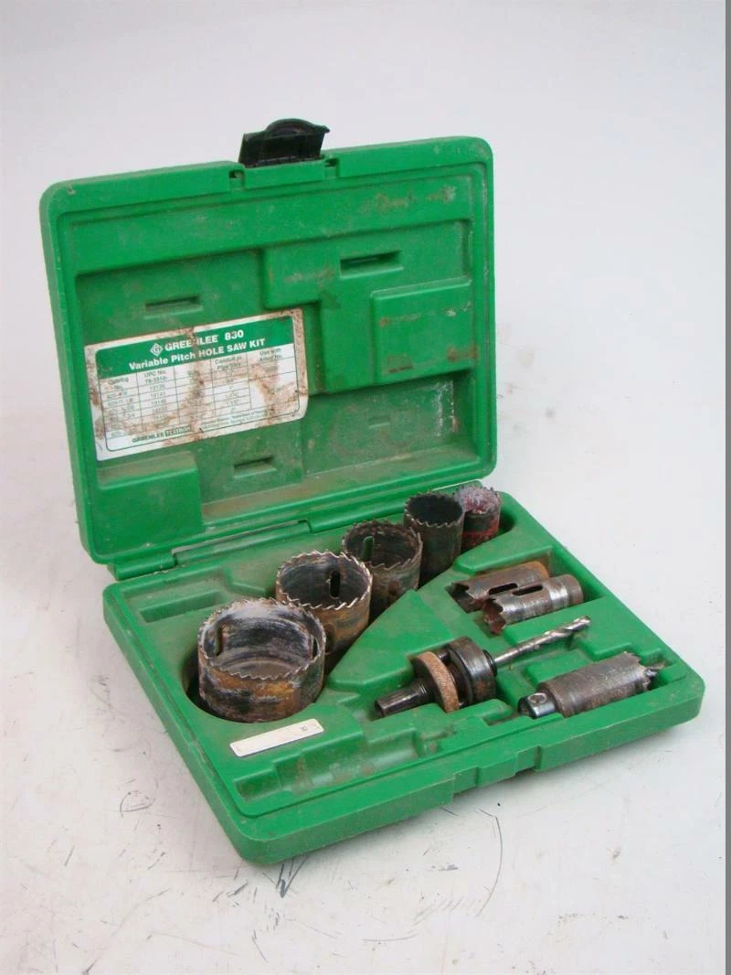 GreenLee Variable Pitch Hole Saw Kit 830 eBay