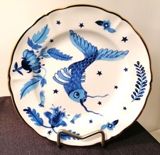 BITOSSI HOME, Piatto frutta modello Funky Table in porcellana decorata bordo oro