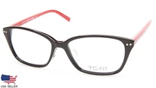 NEW TC-FIT SEVILLA C.2 DARK CHOCOLATE CHERRY JUBILEE EYEGLASSES 51-15-135 B36mm