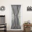 VHC Brands Kettle Grove Door Panel with Attached Crow