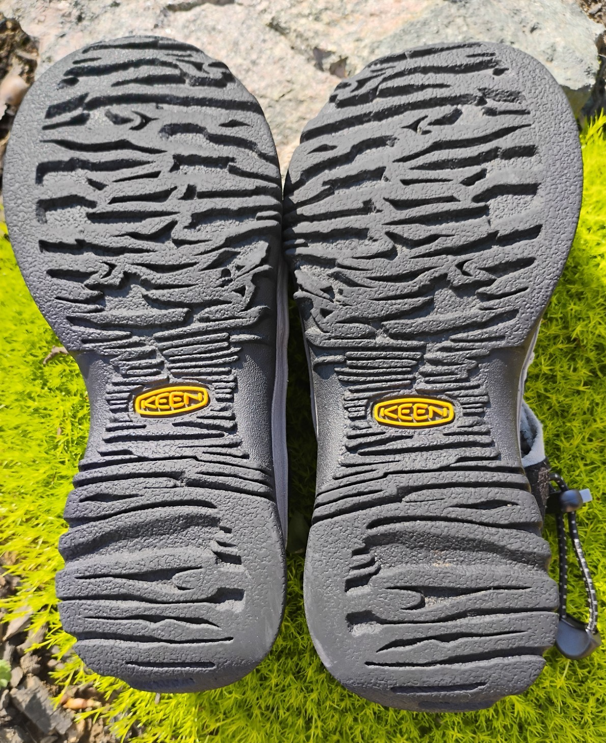 Sandali donna Keen Whisper escursionismo plantare anatomico taglia 5 5 nero grigio BUONI!