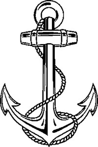 Tampon Decoratif Ancre Marine N 1146 Ebay