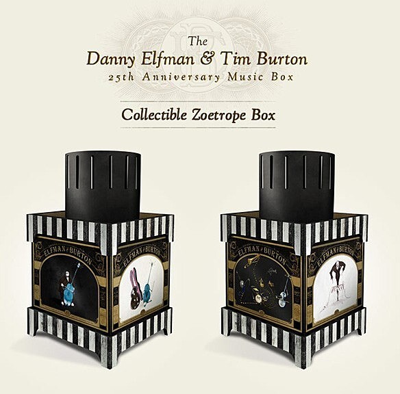 Danny Elfman & Tim Burton 25th Anniversary Music Box Set Zoetrope