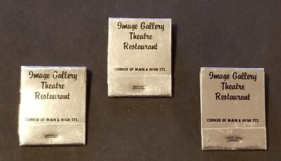 Vintage MATCHBOOK-Image Gallery Theatre Restaurant-Topless-Columbus OH-UNSTRUCK