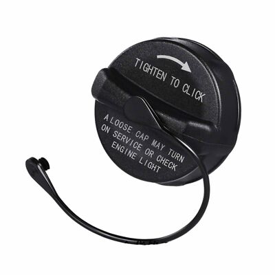 Bouchon De Réservoir à Carburant Avec Attache Pour Jeep, Chrysler, Dodge - Noir, Neuf, Garanti 3 Ans
