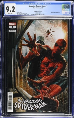 🕷️AMAZING SPIDER-MAN #1 LEE BERMEJO VARIANT 1st Print CGC 9.2  (2025) 🕷️
