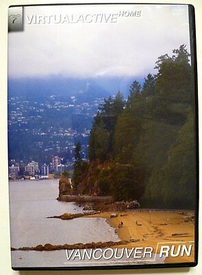 VANCOUVER RUN Virtual Active Home DVD Treadmill Cardio Workout British Columbia